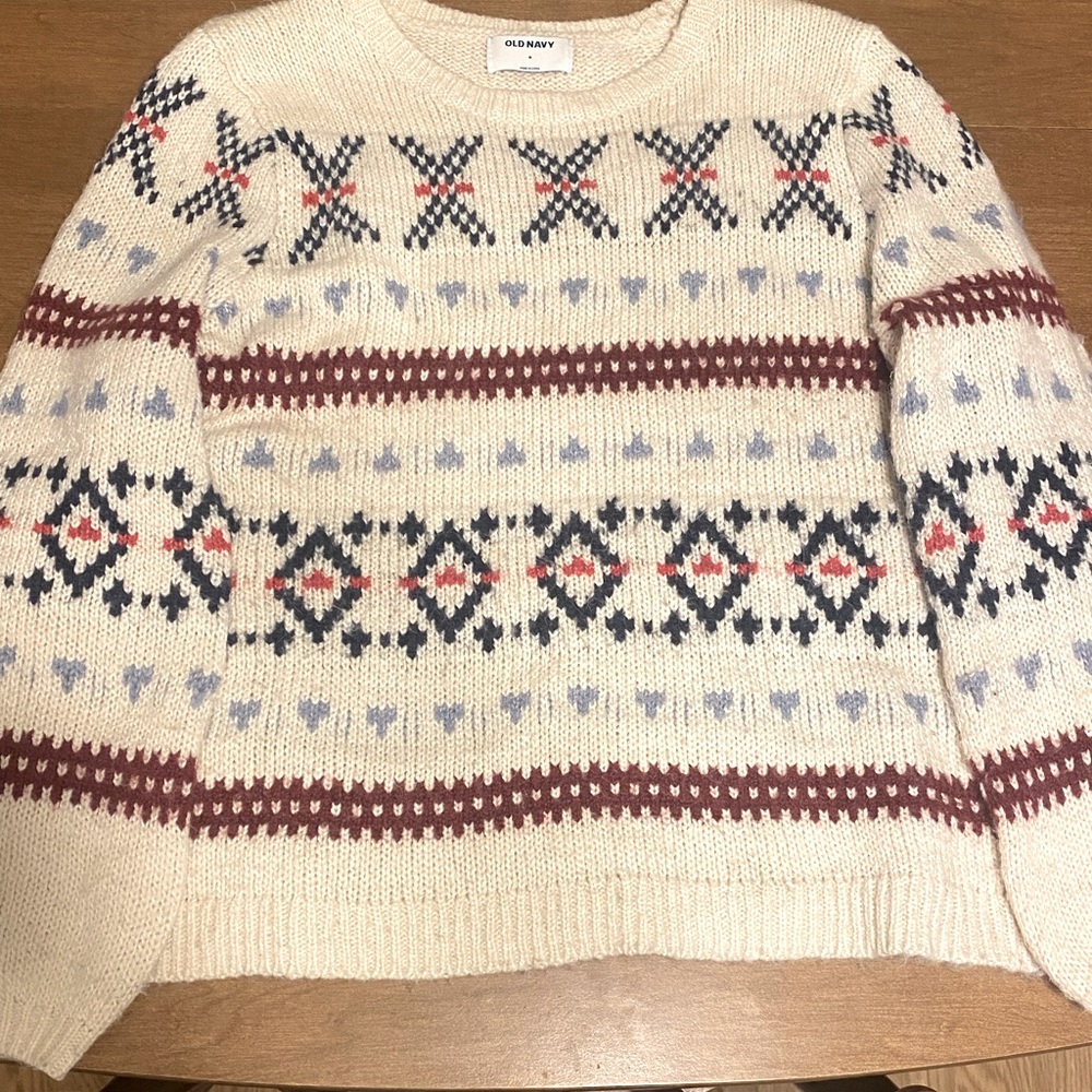Old Navy winter knit sweater